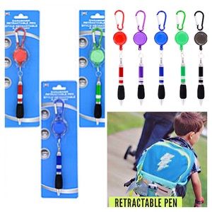 NWT! Clip on Retractable Soft Grip Pen